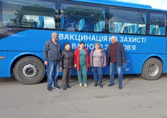 9 листопада 2023 року в Савранській громаді працював спеціальний вакцинальний автобус